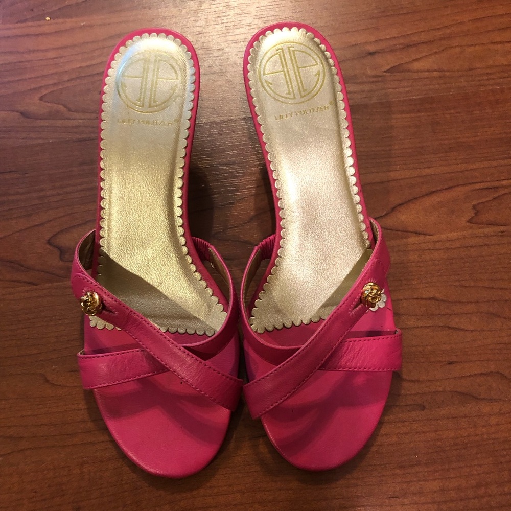 Lilly Pulitzer Via Palm Beach Kitten Heel Sandal